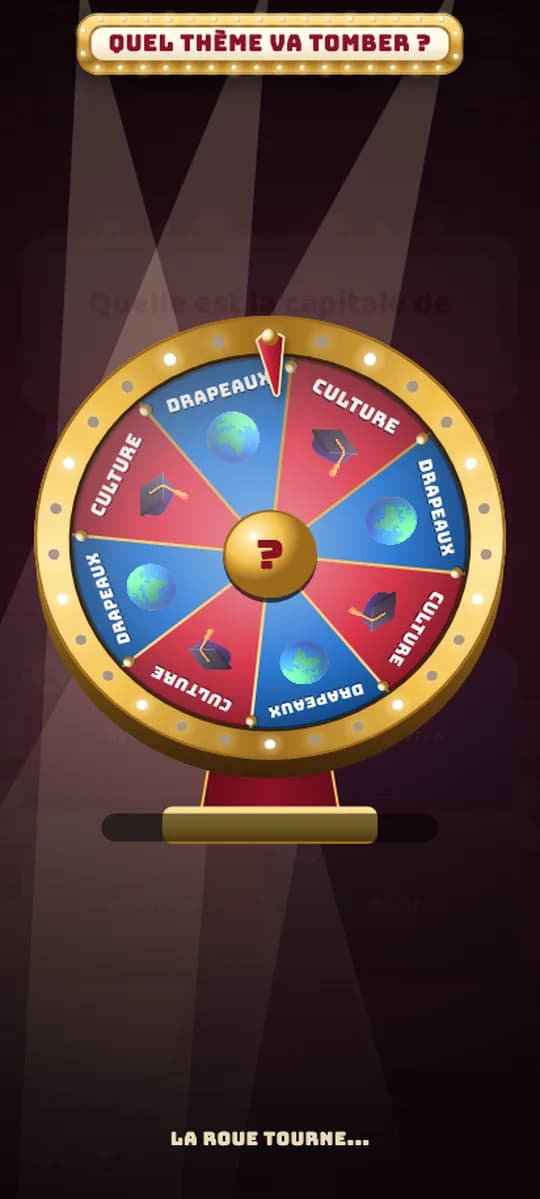 La grande roue choisit le thème